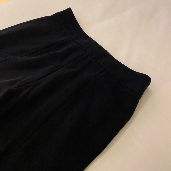 Alexis Wide Leg Split Seam Pants Black - Picture 10 of 10